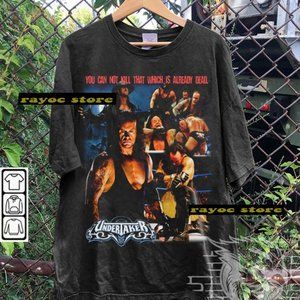 Vintage The Undertaker Shirt, The Undertaker Wrestling T-shirt, 90s Graphic Tee,